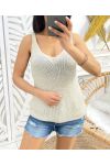 TOP KATOEN PE972 BEIGE