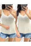 MAGLIA SUPERIORE PE972 BEIGE