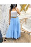 LONG SKIRT PE46 SKY BLUE