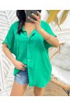 BLUSA CON CATENA PE235 VERDE