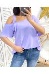 TOP "COUP DE COEUR" FIORE OVERSIZE PE949 LILLA