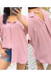 BLUSA DE CADENA EN LA ESPALDA PE235 ROSA