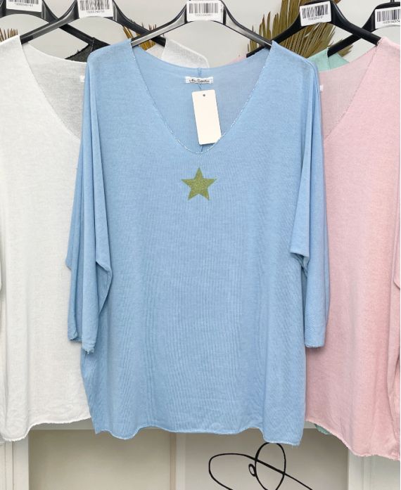 STAR TOP SS1193 HEMELSBLAUW