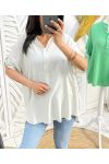 BLUSA FLUIDA DE VISCOSA PE1189 BEIGE