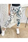 PRINTED COTTON JOGG PANTS 2 POCKETS PE1075-13