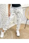 PRINTED COTTON JOGG PANTS 2 POCKETS PE1075-14