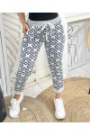 PRINTED COTTON JOGG PANTS 2 POCKETS PE1075-17