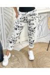 PRINTED COTTON JOGG PANTS 2 POCKETS PE1075-10