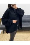 OVERSIZED WAISTCOAT WITH AH250567 BLACK BUTTONS