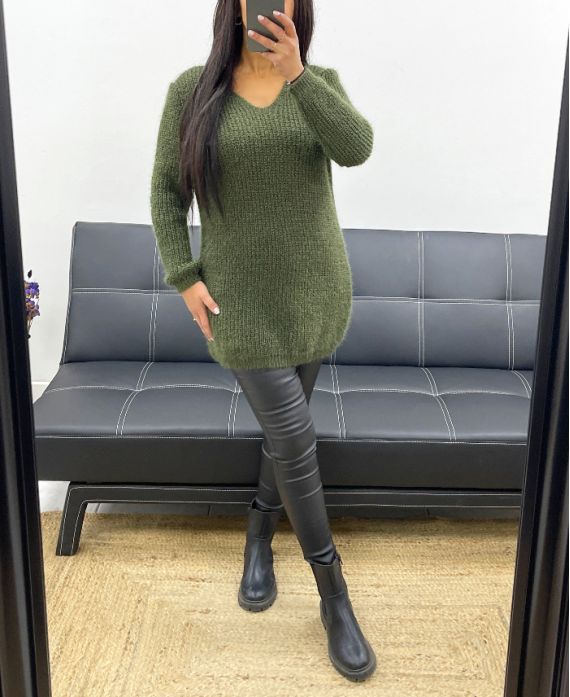 SOFT SWEATER AH250675 GREEN