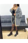 LUREX AH250678 GREY VEST