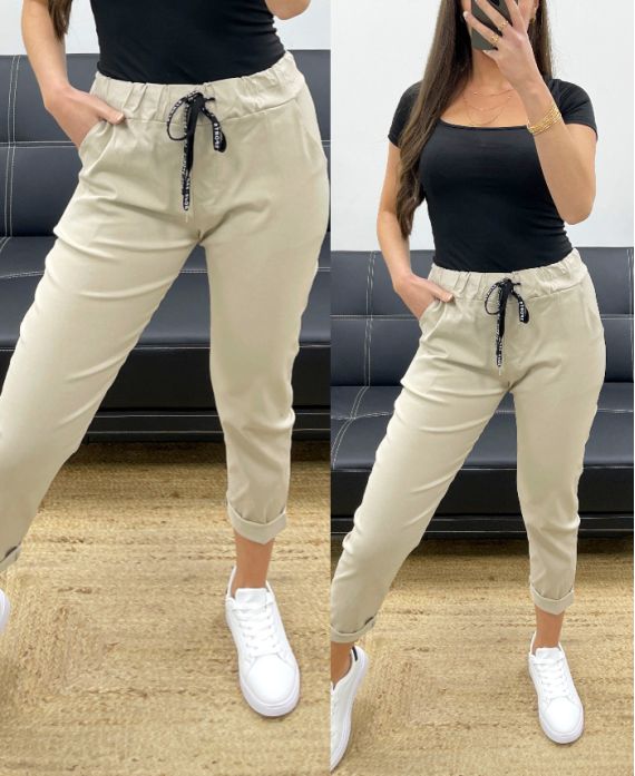 PE0339 BEIGE PANTS