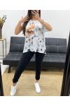 T-SHIRT STAMPATA AMPIA SS0209 STARS