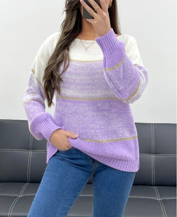 JERSEY DEGRADADO COLOR PE0102 LILA