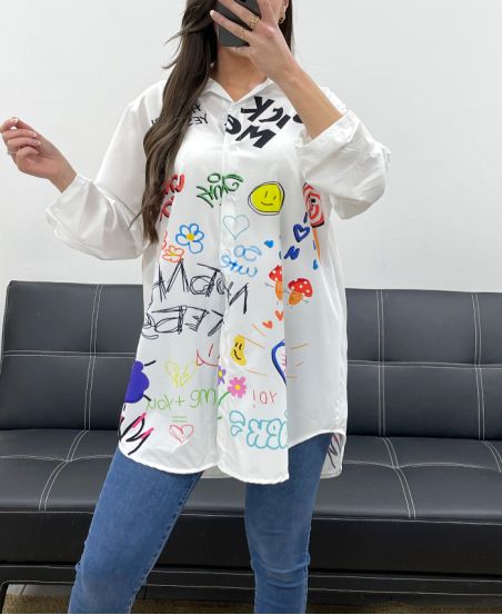 CAMISA ESTAMPADA PE0188-15