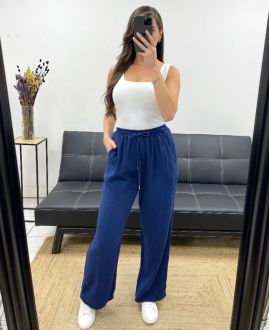 PE0431 PANTALONI 2 TASCHE BLU NAVY