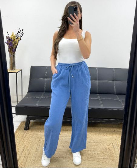 PE0431 2-POCKET-HOSE BLAUE JEANS