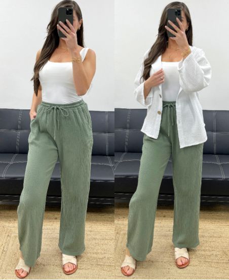 PANTALONE 2 TASCHE PE0431 KHAKI
