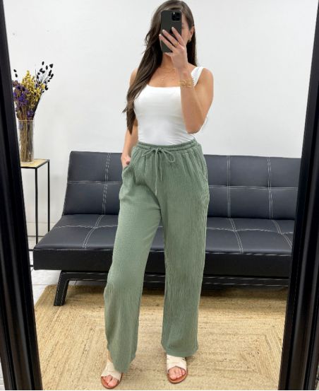 PANTALONE 2 TASCHE PE0431 KHAKI