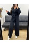 CONJUNTO CAMISA + PANTS PE1053 NEGRO