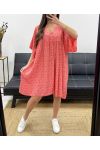 ROBE LIBERTY FLUIDE AMPLE PE1162 CORAIL