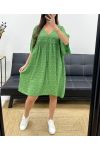 ROBE LIBERTY FLUIDE AMPLE PE1162 VERT