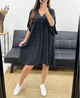 ROBE LIBERTY FLUIDE AMPLE PE1162 NOIR