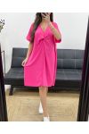 ABITO OVERSIZE PE812 FUCSIA