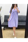 ROBE OVERSIZE PE812 LILA