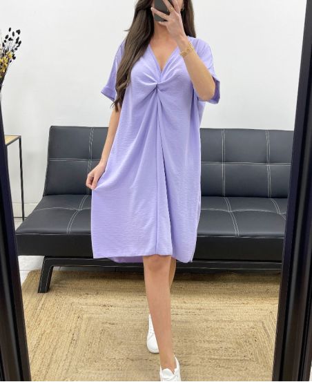 OVERSIZE-KLEID PE812 LILAC