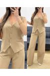 PAK VEST PE1299 CAMEL