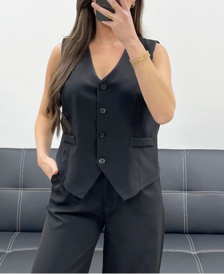 PAK VEST PE1299 ZWART