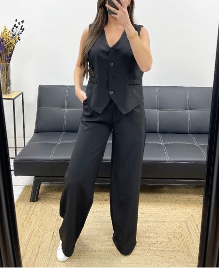 PE1188 BROEK ZWART