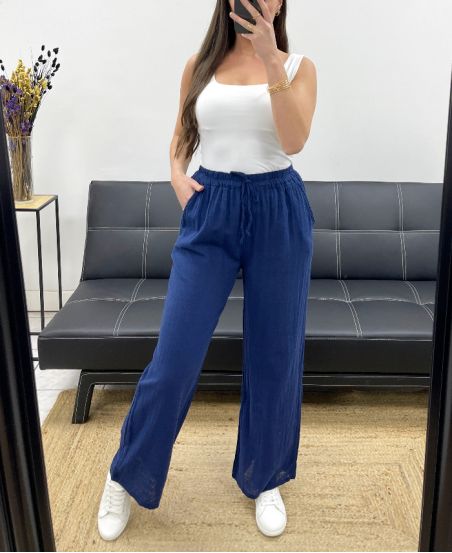 PANTALONE 2 TASCHE PE0432 NAVY