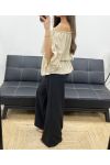 TOP PERLES PE0007 BEIGE