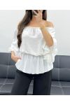 PE0007 WITTE PARELMOER TOP