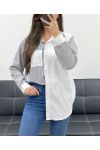 CAMISA DE RAYAS PE1141 NEGRO