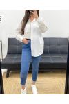 PE1141 CAMICIA A RIGHE TORTORA