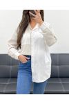 PE1141 TAUPE GESTREEPT OVERHEMD