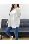 PE1141 CAMICIA A RIGHE TORTORA