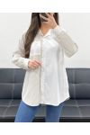 PE1141 TAUPE GESTREEPT OVERHEMD