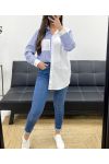 GESTREIFTES HEMD PE1141 MARINEBLAU