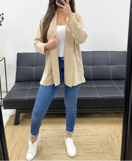 LOCKERE BLAZERJACKE SS1120 BEIGE