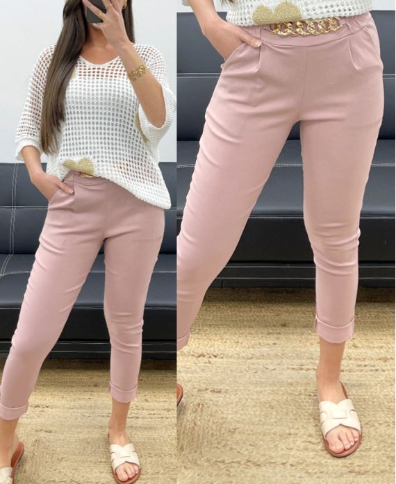 PACK 4 KETTENHOSE S-M-L-XL SS131 PINK