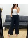 SOEPELE 2-POCKET BROEK PE1282 ZWART