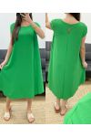FLARED MIDI DRESS SS1232 GREEN