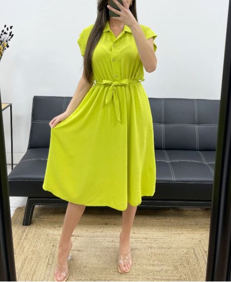 SAFARI KLEID SS1385 ANIS