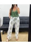 SPODNIE DRUKOWANE PE1374 KHAKI