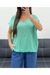 TOP SS1210 VERDE PASTEL