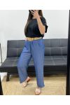 TOP DE HOMBROS FLUIDOS CON BOTONES PE1214 NEGRO